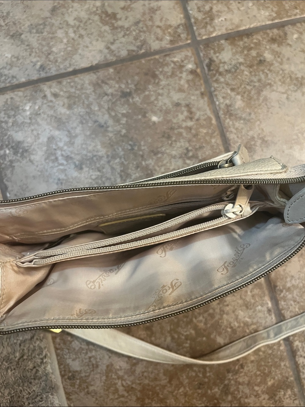 Vintage!  Y2K ! New American Classic Crossbody Pebble Leather bag it’s Amazing - Picture 9 of 14